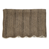 HEIRLOOM Lace 'Pima Cotton' Blanket - Praline