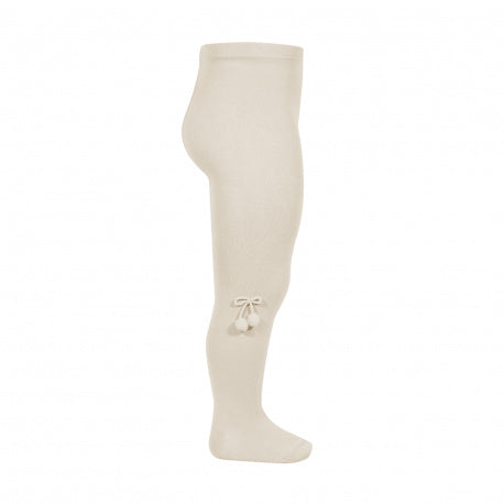 CONDOR TIGHTS - Pom Poms in LINEN (304)