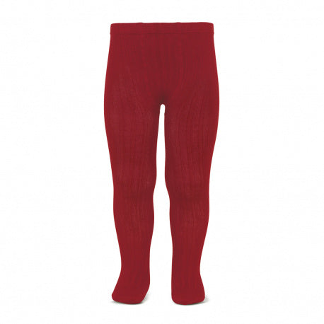 CONDOR TIGHTS - Ribbed in RASPBERRY (554)
