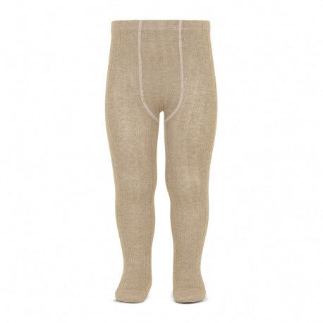 CONDOR TIGHTS - Ribbed in NOUGAT (316)