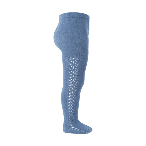 CONDOR TIGHTS - Side Lace in DENIM (449)