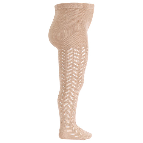CONDOR TIGHTS - Full Lace in LATTE (334)
