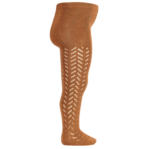 CONDOR TIGHTS - Full Lace in GINGERBREAD (688)