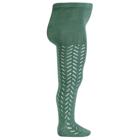 CONDOR TIGHTS - Full Lace in FOREST (761)