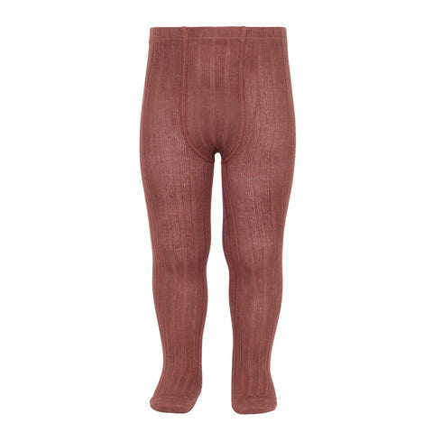 CONDOR TIGHTS - Ribbed in MARSALA (599)