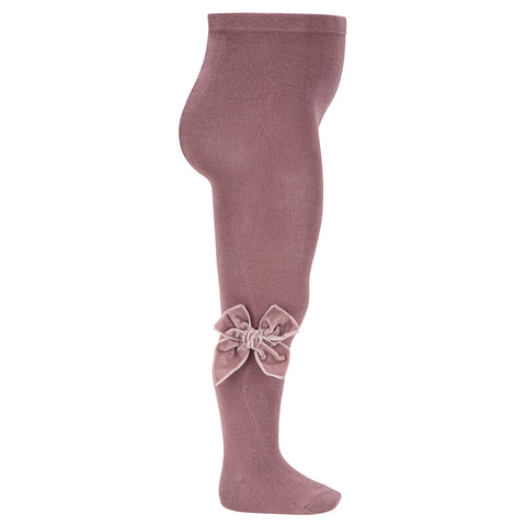 CONDOR TIGHTS - Velvet Bow in IRIS (174)
