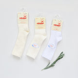 CONDOR SOCKS - Side Lace Knee-High in SNOW (200)