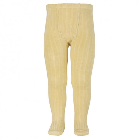 CONDOR TIGHTS - Ribbed in BANANA (611)