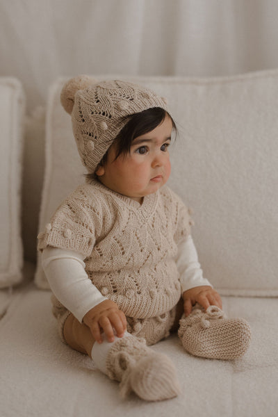 Etienne Baby Alpaca  Vest & Bloomer