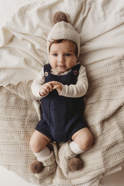 OTTO 'Alpaca' Romper - Indigo