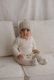 CLOVER 'Baby Alpaca' Hat - Linen & Cloud