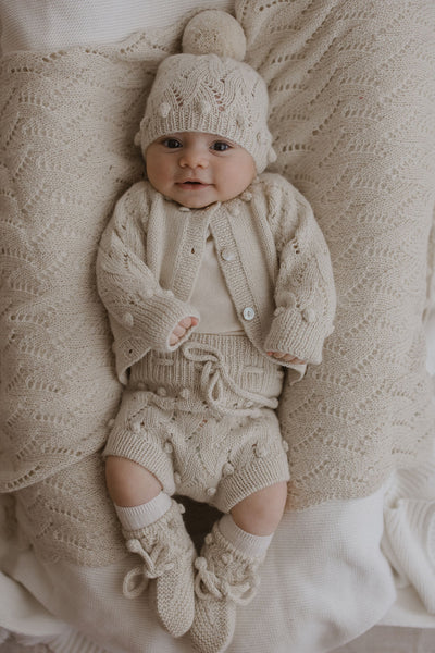 ETIENNE 'Baby Alpaca' Hat - Dusty Blush
