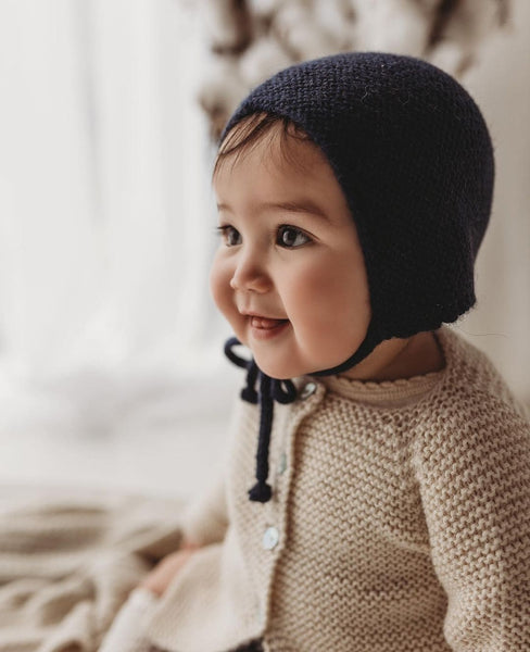 BASTIEN 'Alpaca' Bonnet - Indigo