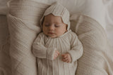 HEIRLOOM LACE 'Baby Alpaca' Bonnet - Cloud