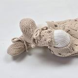 ETIENNE 'Baby Alpaca' Booties - Linen