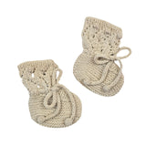 ETIENNE 'Baby Alpaca' Booties - Cloud