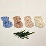 ETIENNE 'Baby Alpaca' Booties - Powder Blue