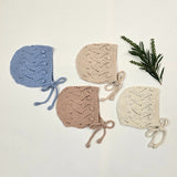 ETIENNE 'Baby Alpaca' Bonnet - Powder Blue
