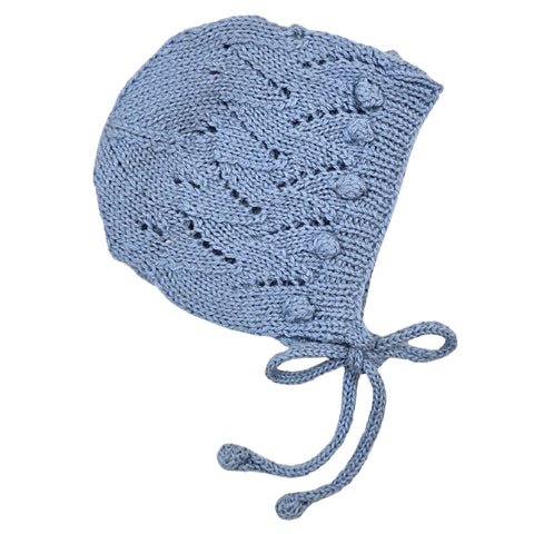 ETIENNE 'Baby Alpaca' Bonnet - Powder Blue