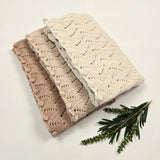 ETIENNE 'Baby Alpaca' Blanket - Dusty Blush