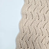 ETIENNE 'Baby Alpaca' Blanket - Linen