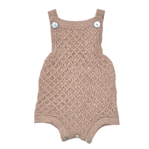 OTTILE 'Baby Alpaca' Romper - Dusty Blush