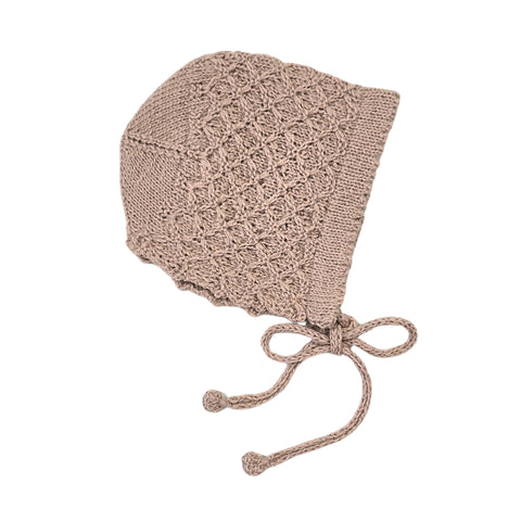 OTTILE 'Baby Alpaca' Bonnet - Dusty Blush