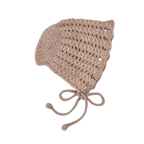 MARISOL 'Baby Alpaca' Bonnet - Dusty Blush