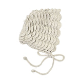 MARISOL Layered 'Baby Alpaca' Bonnet - Cloud