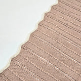 HEIRLOOM LACE 'Baby Alpaca' Blanket - Dusty Blush