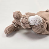 HEIRLOOM LACE 'Baby Alpaca' Booties - Dusty Blush