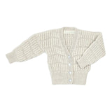 ARTEMIS 'Baby Alpaca' Cardigan - Cloud