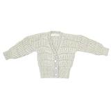 ARTEMIS 'Baby Alpaca' Cardigan - Cloud