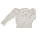 SASKIA 'Baby Alpaca' Jumper - Cloud