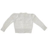 SASKIA 'Baby Alpaca' Cardigan - Cloud