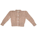 SASKIA 'Baby Alpaca' Cardigan - Dusty Blush