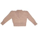 SASKIA 'Baby Alpaca' Cardigan - Dusty Blush