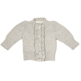 VIVIENNE 'Baby Alpaca' Cardigan - Cloud