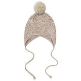 FAIR Pom 'Baby Alpaca' Hat - Dusty Blush & Cloud