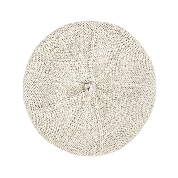 Cassius 'Baby Alpaca' Beret - Cloud