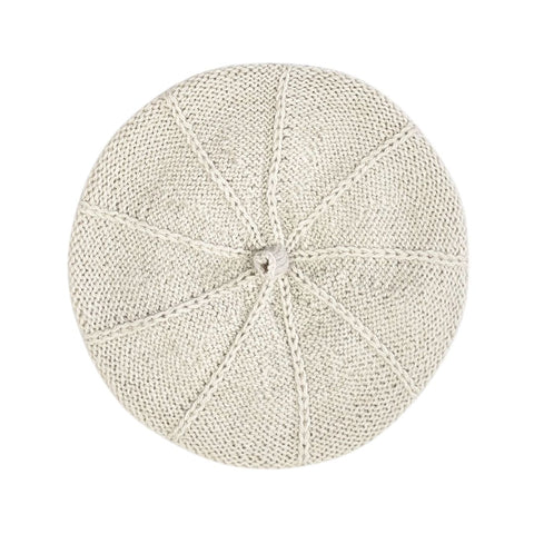 Cassius 'Baby Alpaca' Beret - Cloud