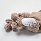 KIP 'Baby Alpaca' Booties - Dusty Blush