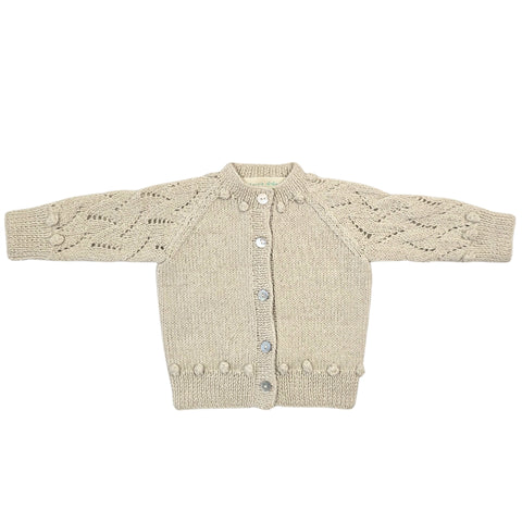 ETIENNE 'Baby Alpaca' Raglan Cardigan - Cloud