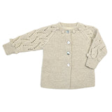 ETIENNE 'Baby Alpaca' Classic Cardigan - Cloud