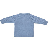 ETIENNE 'Baby Alpaca' Classic Cardigan - Powder Blue