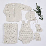 ETIENNE 'Baby Alpaca' Romper - Cloud