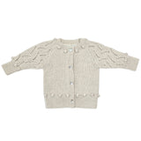 ÈTIENNE 'Baby Alpaca' Raglan Cardigan - Cloud