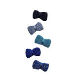 SERAPHINA ' Sparkly' Hair Clip - Mini / Various Blue Shades