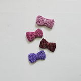 SERAPHINA 'Sparkly' Metallic Hair Clip - Mini / Various Pink Shades