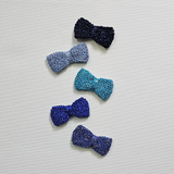 SERAPHINA ' Sparkly' Hair Clip - Medium / Various Blue Shades